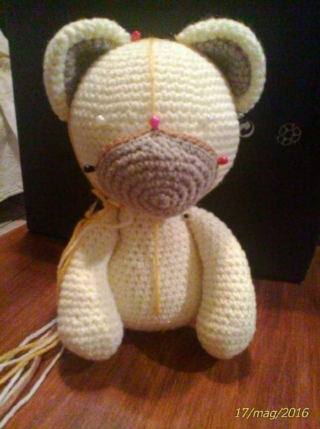 orso amigurumi