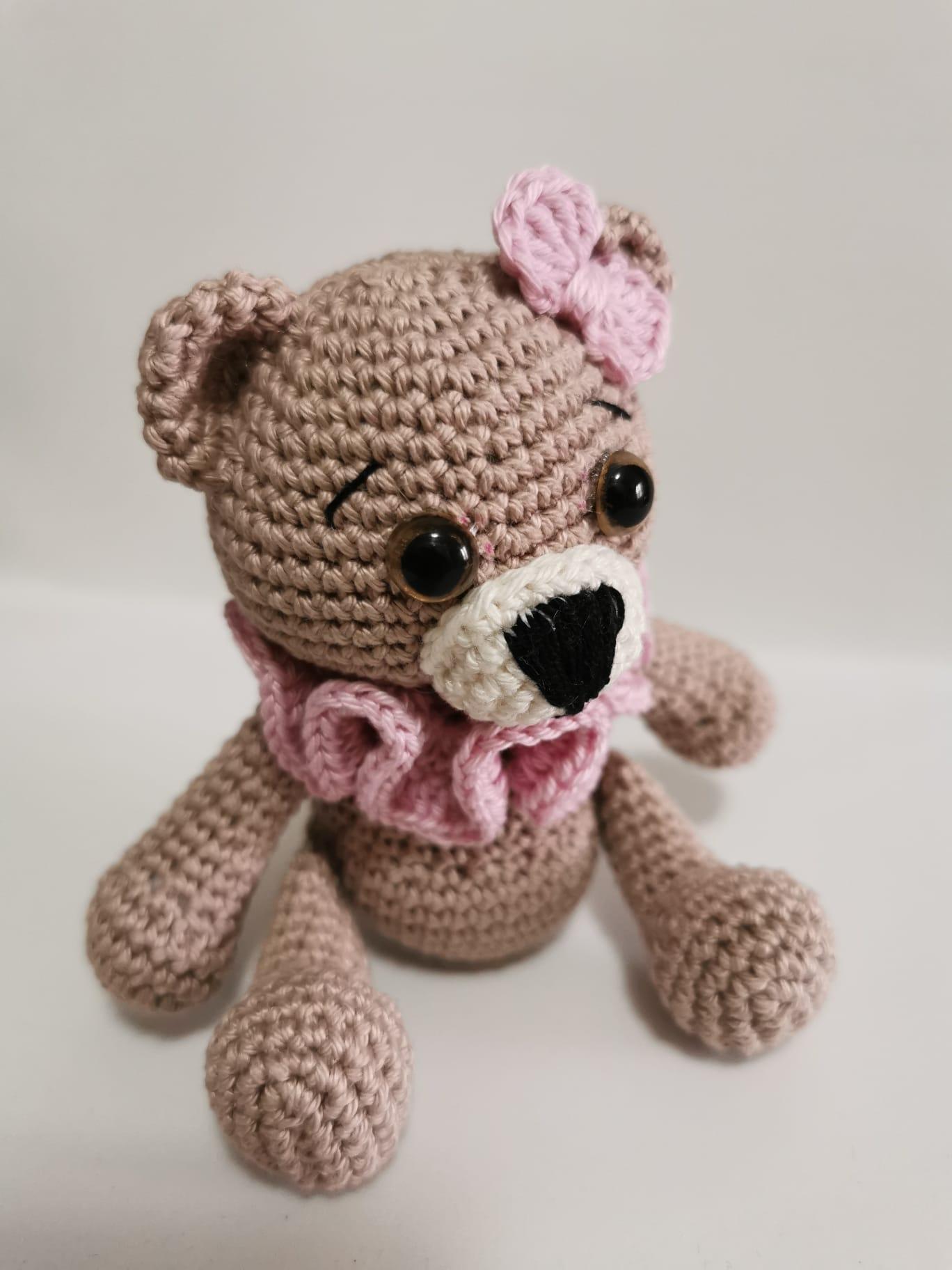 Orsetto cotone uncinetto