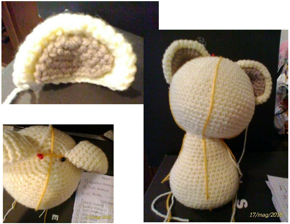 orsetto amigurumi schema gratis