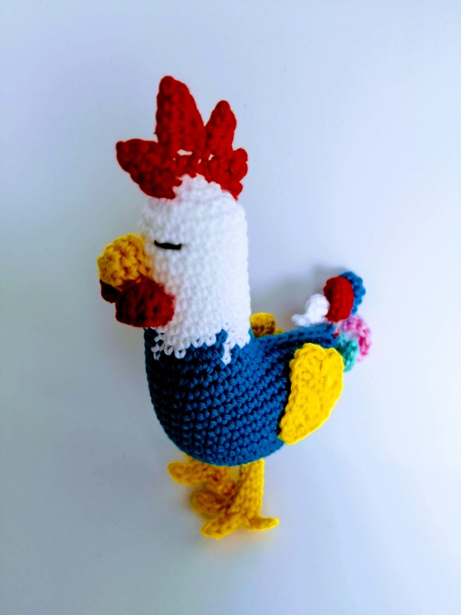 gallo uncinetto