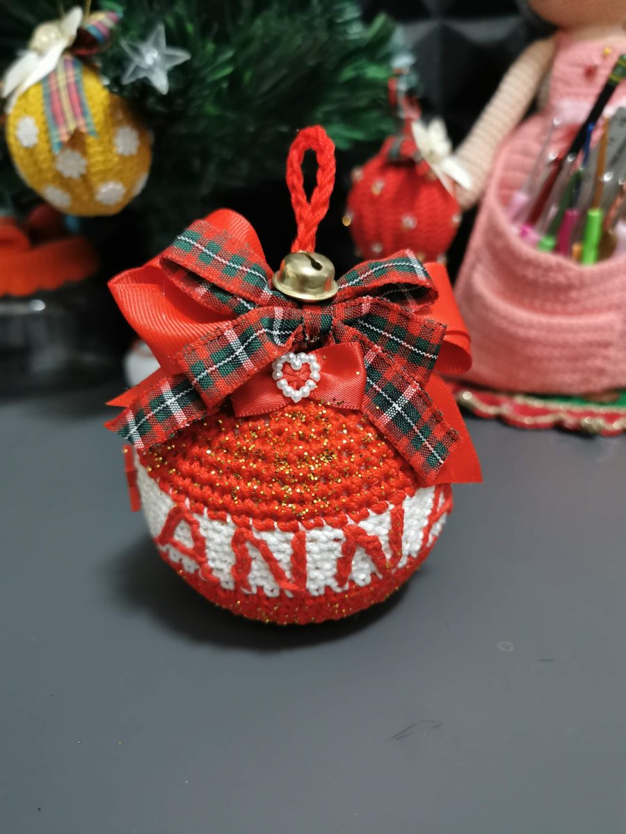 palla natale uncinetto