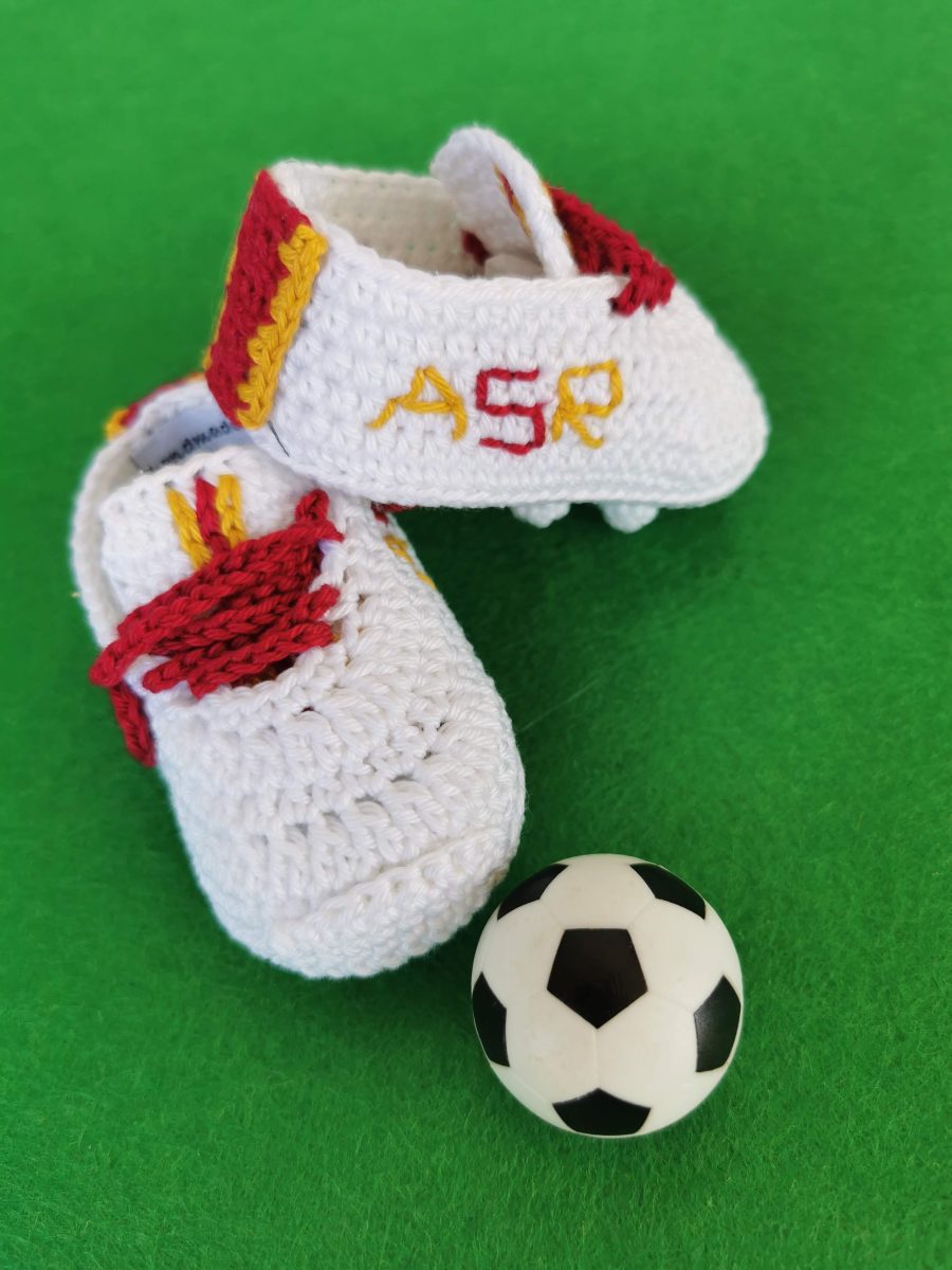 scarpette as roma uncinetto
