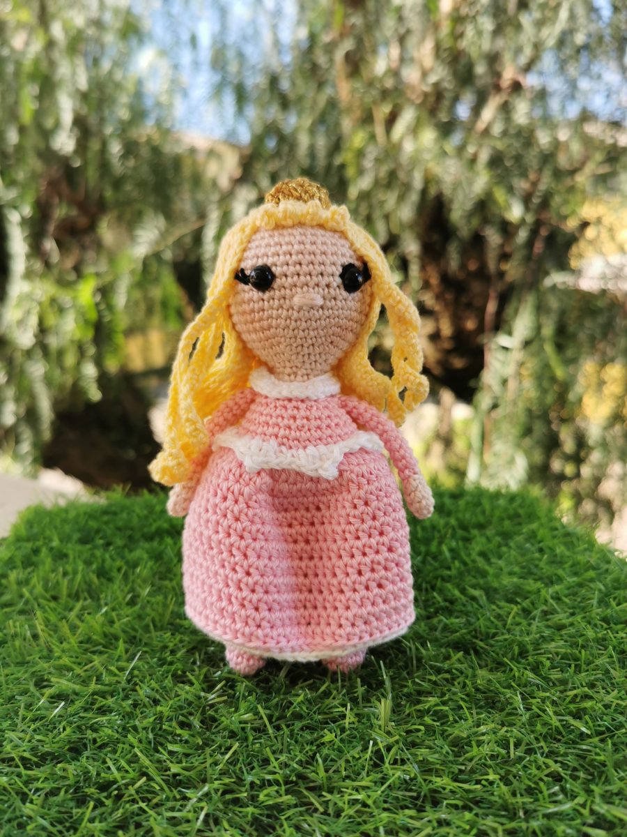 principessa disney uncinetto