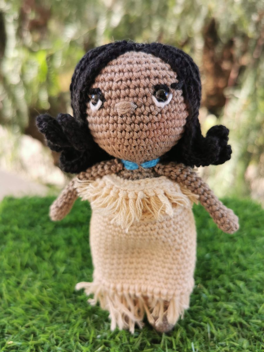 mulan pocahontas uncinetto