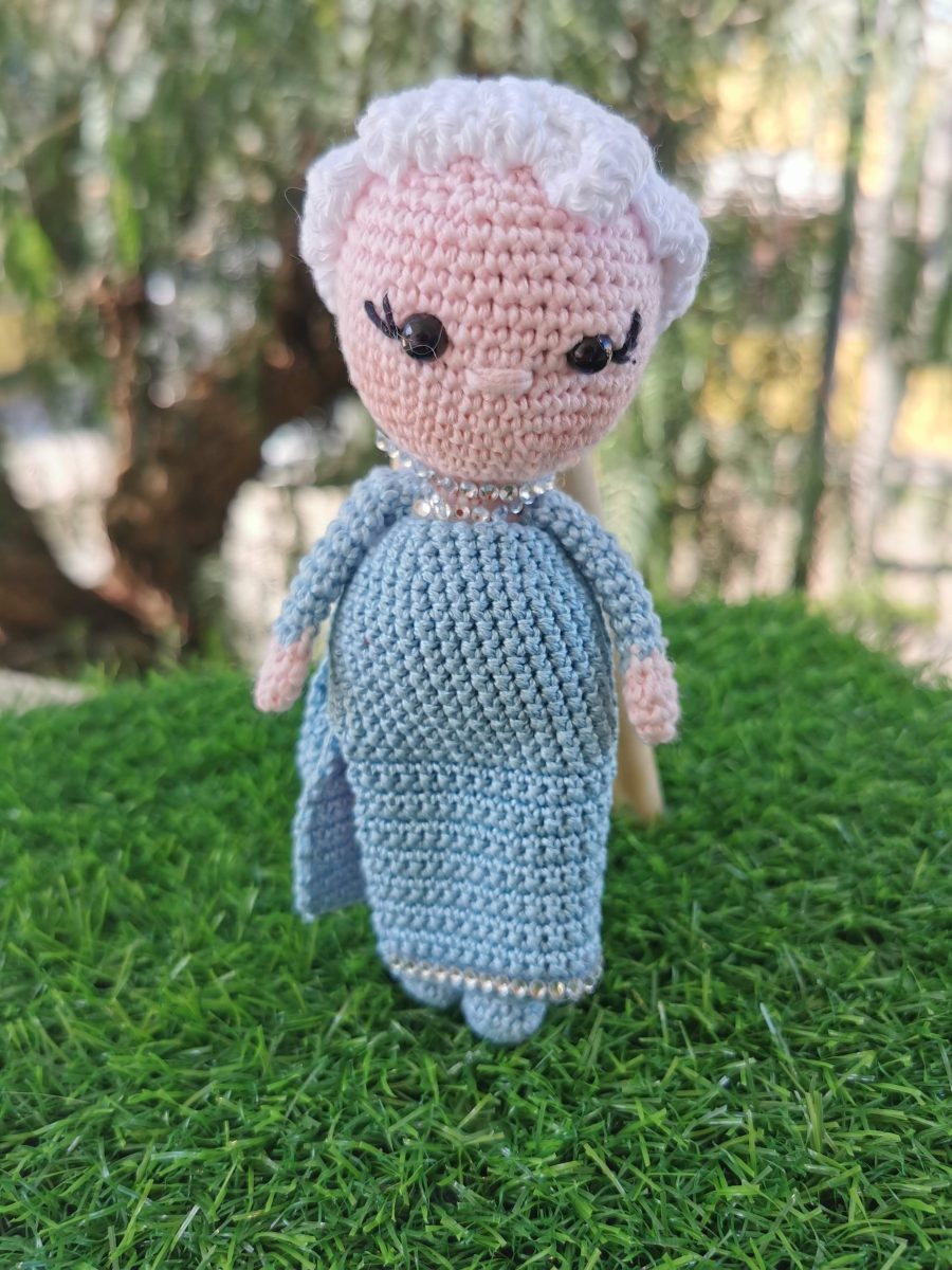 elsa frozen uncinetto