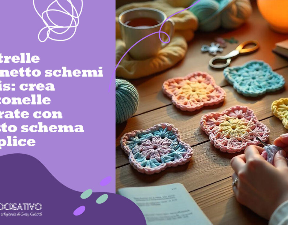 Piastrelle uncinetto schemi gratis: crea mattonelle colorate con questo schema semplice
